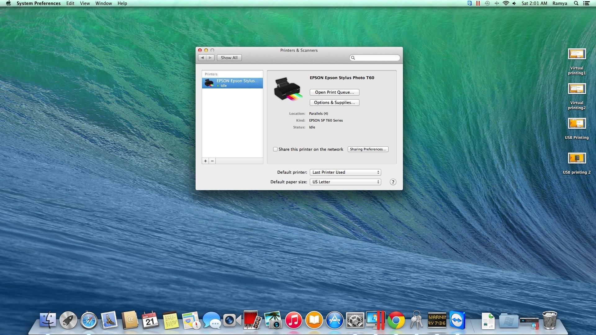there is no network adapter on your mac for the parallels shared